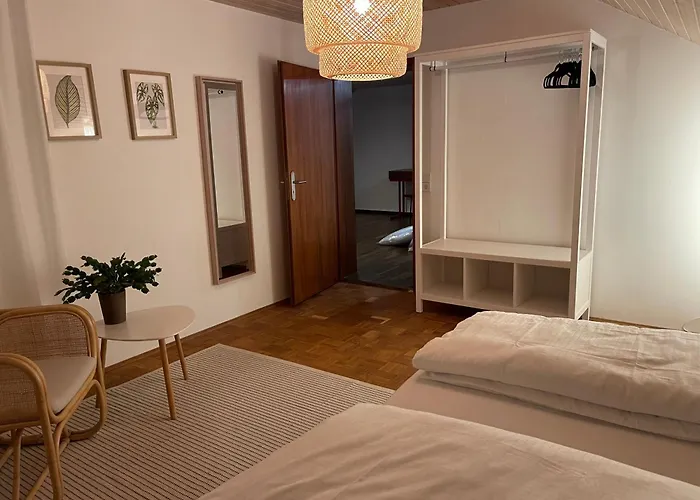 公寓 Familiennest Blaustein-ulm Hunde Auf Anfrage 布劳施泰因